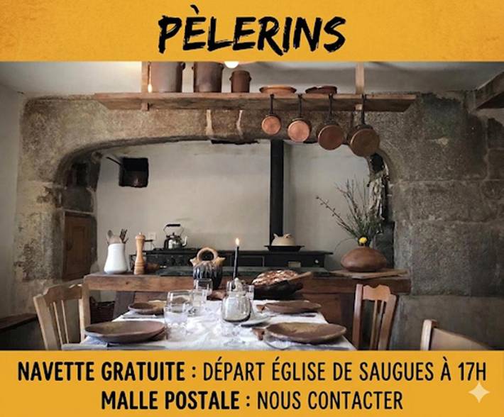 Location de vacances pour 2 personnes, avec jardin et vue à Venteuges