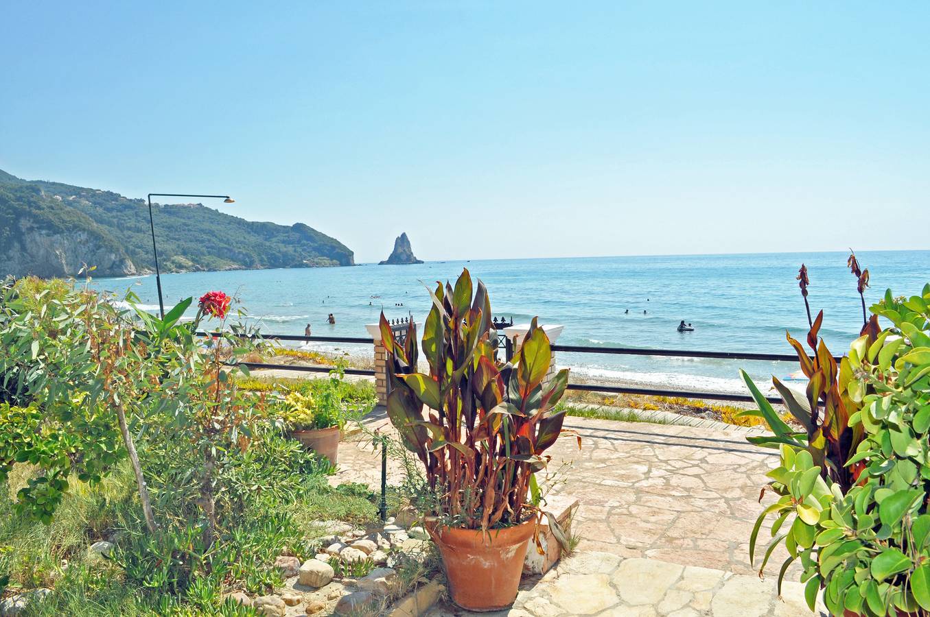 Beach house Yannis 3 in Agios Gordios Beach on Corfu in Agios Gordios, Corfu
