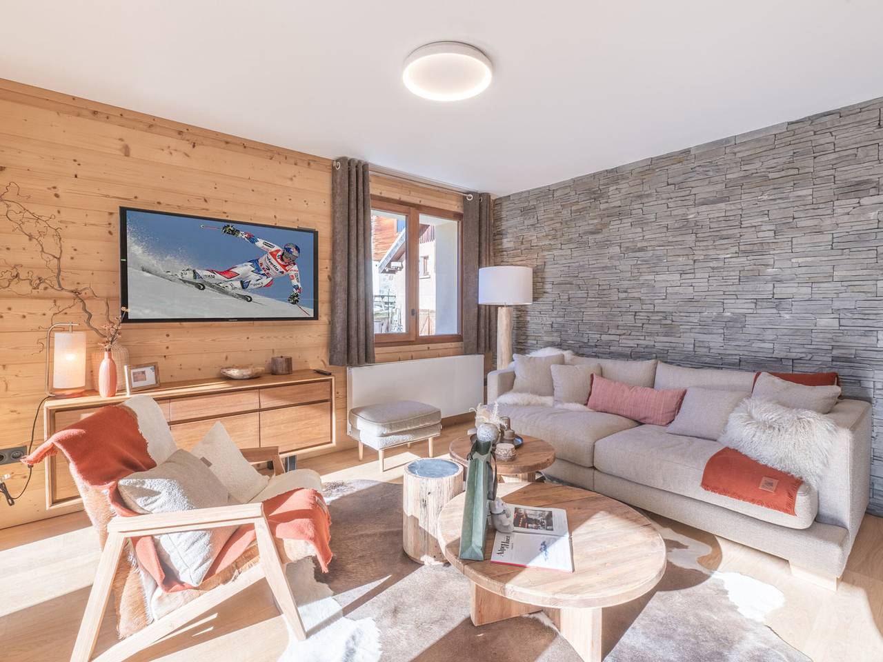Appartement entier, Charmant appartement 3 pièces avec balcon et wifi à Huez in Huez, Parc national des Écrins
