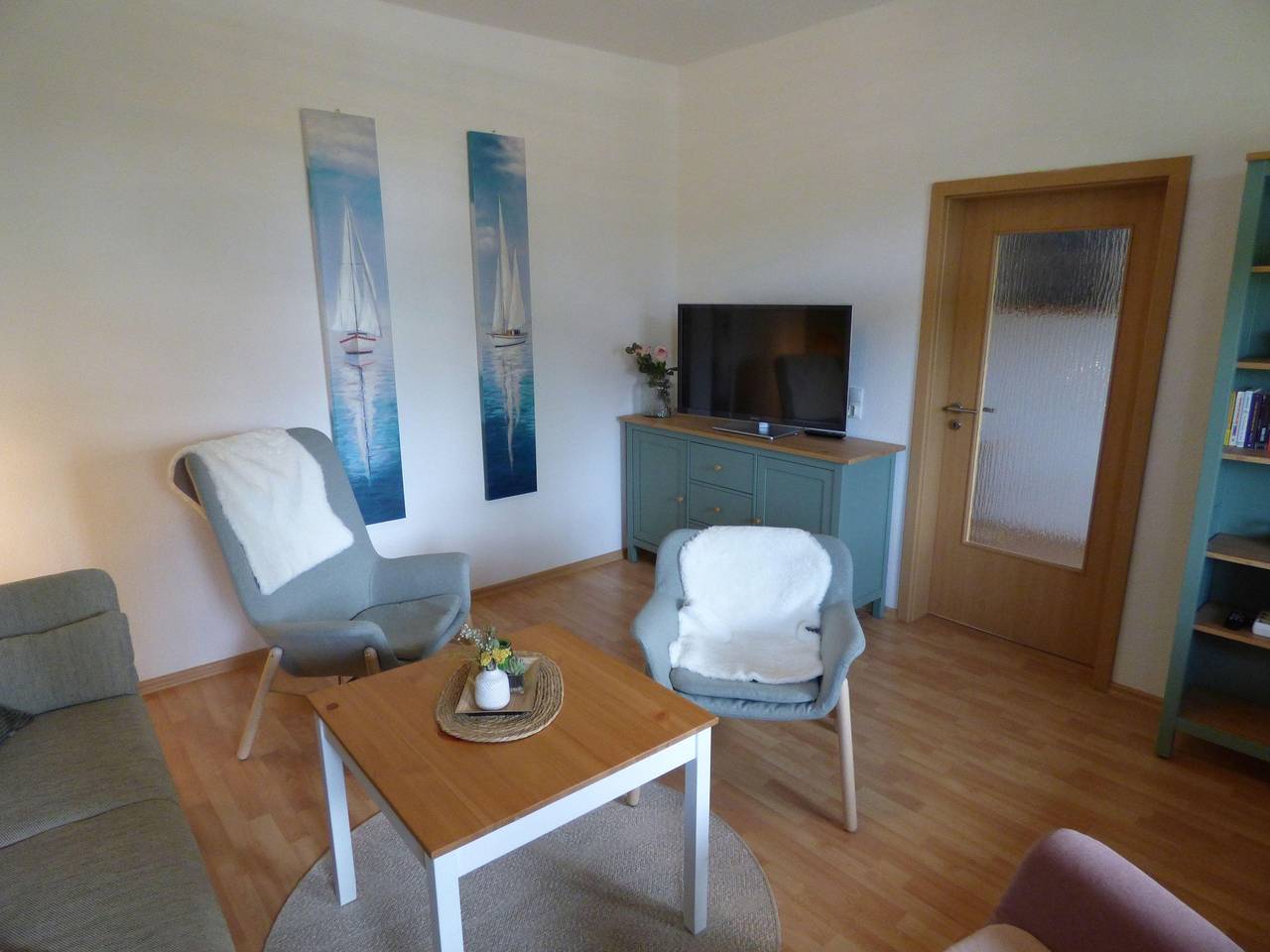 Apartamento vacacional entero, Apartamento de vacaciones para 6 personas con jardín in Sellin, Rügen