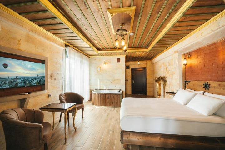 Location de vacances pour 4 personnes, avec jardin et vue dans Uçhisar - 4