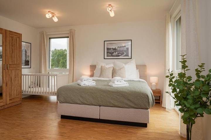 Ferienwohnung für 10 Personen, mit Terrasse und Garten in Wiesloch