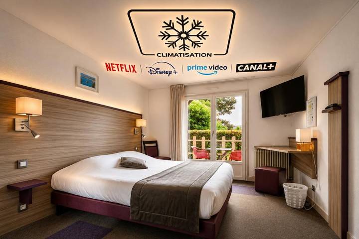 Hôtel pour 2 personnes, avec terrasse et vue