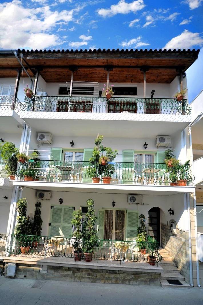 Maison d’hôte pour 2 personnes, avec jardin dans Skiathos