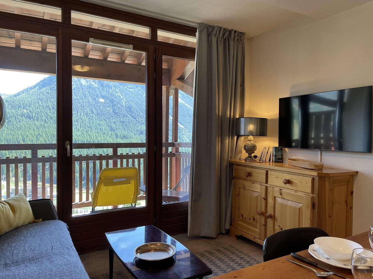 Apartamento entero, La Résidence le Plein Soleil - Apartamento cabina 2 piezas para 4 personas (630-410) in Montgenèvre, Briançon region
