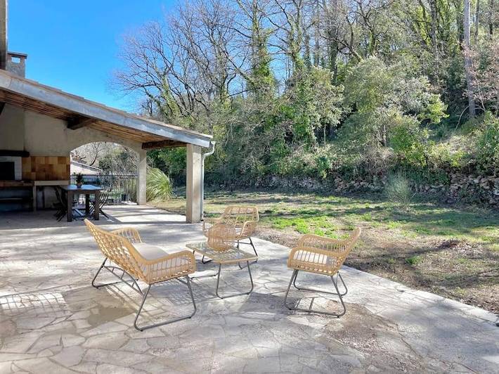Maison de vacances pour 6 personnes, avec Balcon et Terrasse ainsi que Jardin et Vue