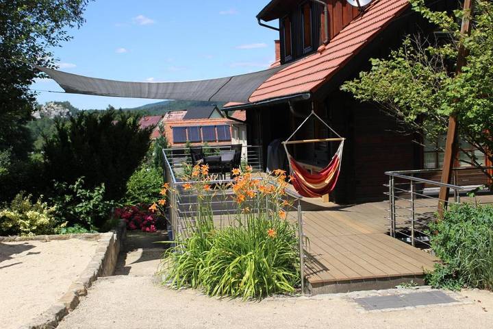 Ferienhaus für 11 Personen, mit Sauna und Terrasse sowie Garten, mit Haustier in Bad Schandau - 3