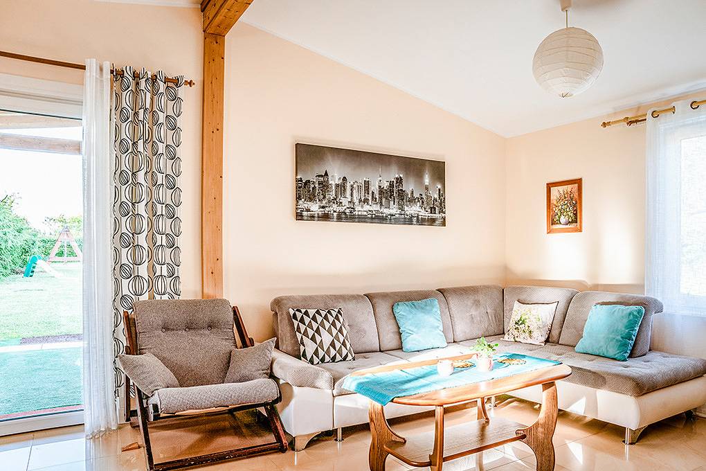 Casa de vacaciones para 6 personas con terraza in Masuria