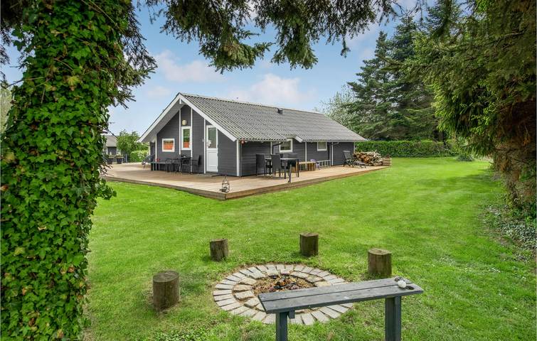 Ferienhaus für 6 Personen, mit Terrasse und Whirlpool sowie Garten und Sauna in Mommark - 2