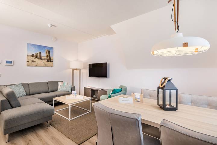 Vakantieappartement voor 4 personen, met Balkon/Terras en Balkon in Dishoek