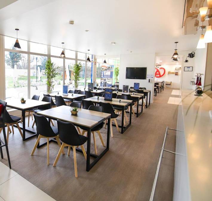 Hôtel pour 2 personnes, avec sauna et piscine ainsi que vue et jardin, animaux acceptés à Geispolsheim - 4