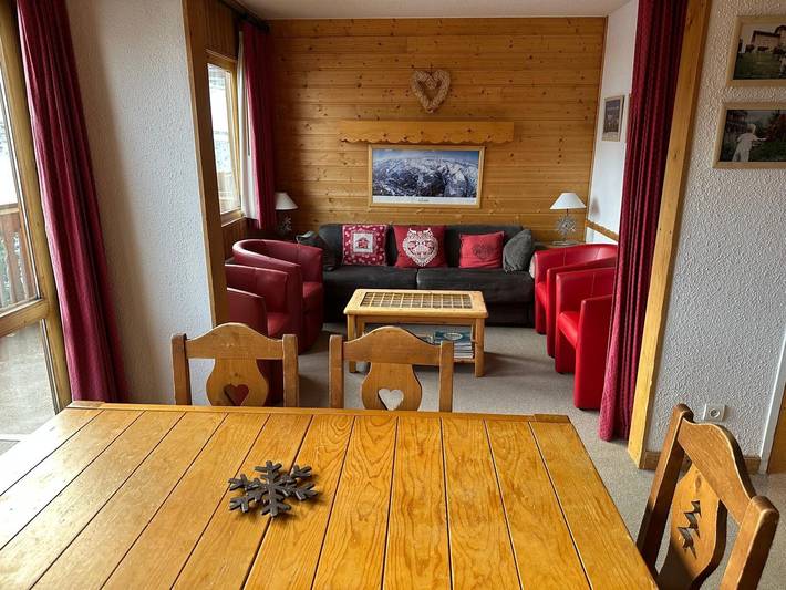 Gîte pour 8 personnes, avec balcon, adapté aux familles dans Méribel-Mottaret - 3