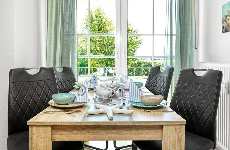Ferienwohnung für 4 Personen, mit Ausblick und Garten, mit Haustier in Weitendorf-Hof - 4