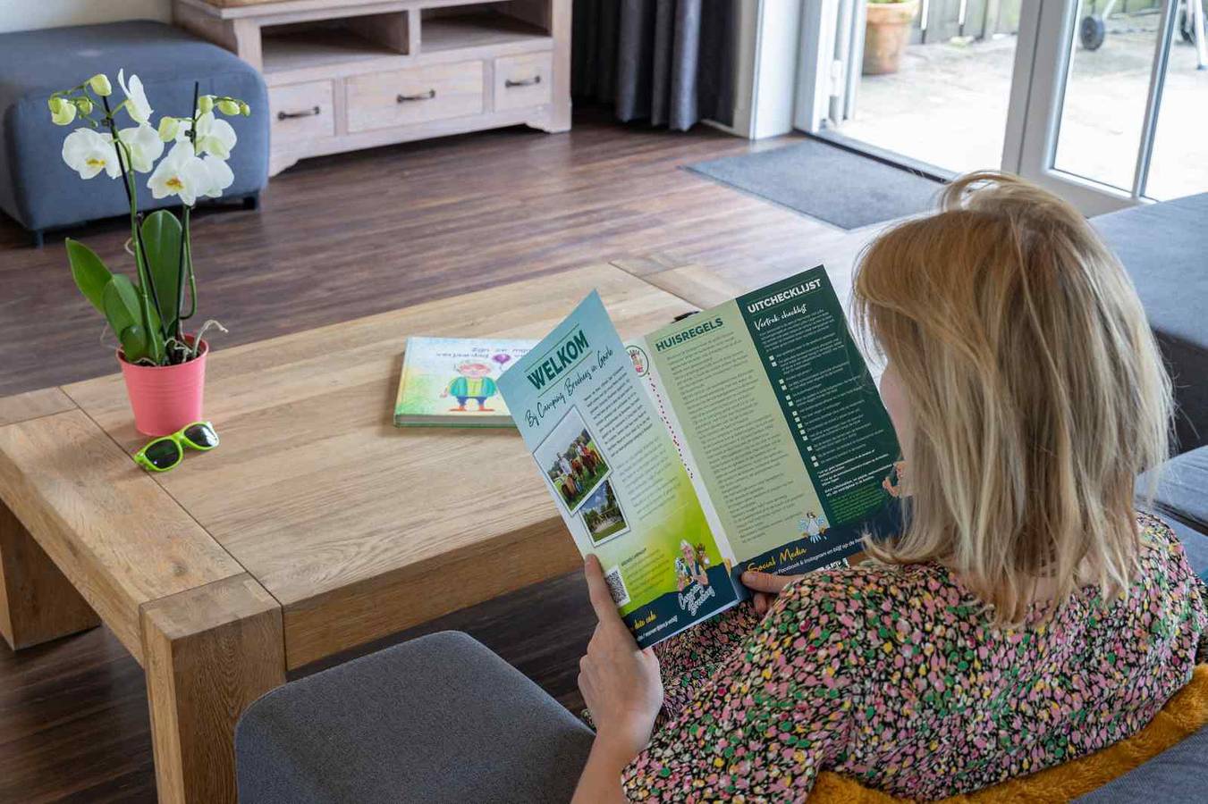 Mooi 8 persoons vakantiehuis op een boerderijcamping in Goirle in Goirle, Noord-Brabant