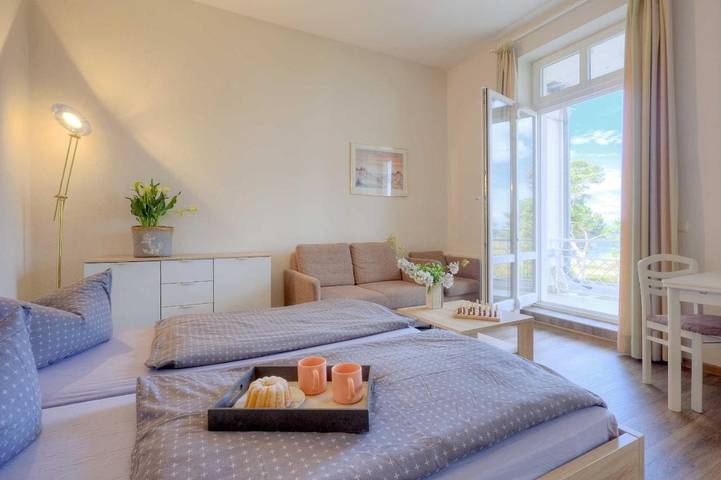 Ferienhaus für 2 Personen, mit Balkon