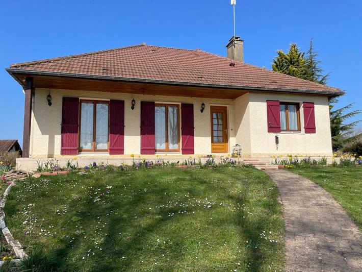 Maison de vacances pour 6 personnes, avec vue et jardin
