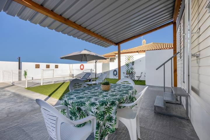 Casa rural con piscina para 3 personas, con jardín en Costa de la Luz - 2