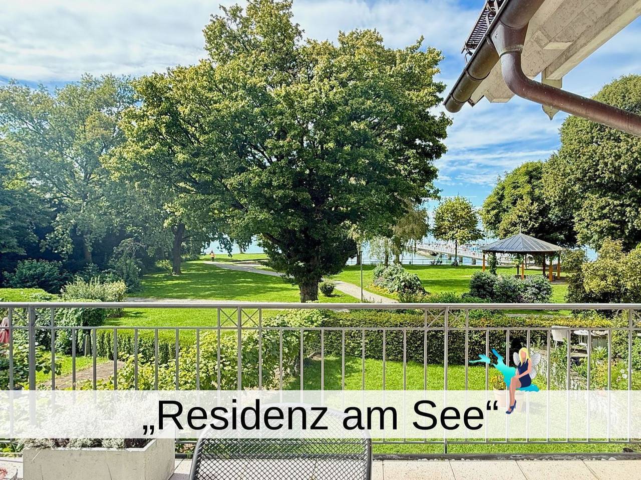 Ganze Wohnung, Ferienwohnung Residenz am See - exklusive Wohnung in erster Reihe mit Balkon und Seeblick in Nonnenhorn, Bayerisch Schwaben
