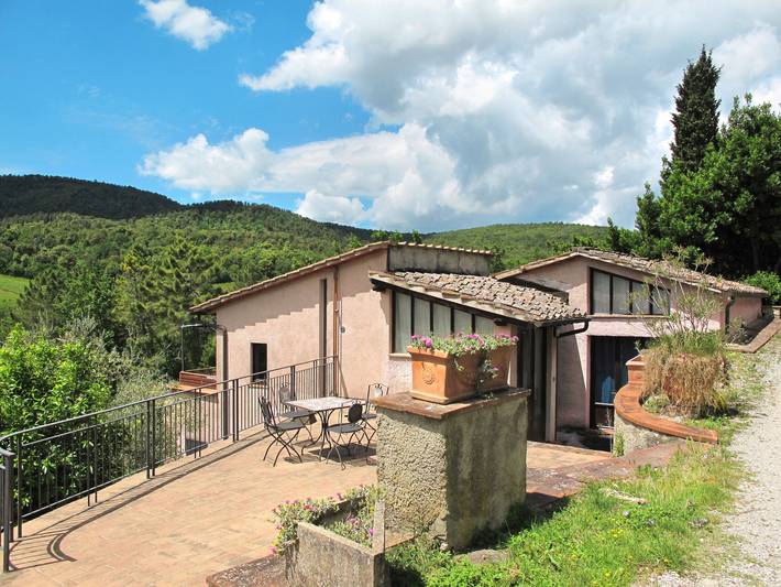 Location de vacances pour 8 personnes, avec jardin ainsi que vue et terrasse à San Gimignano - 4