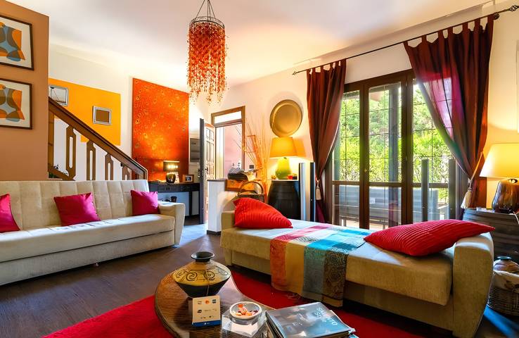 Apartahotel para 8 personas, con Balcón y Jardín en Apulia