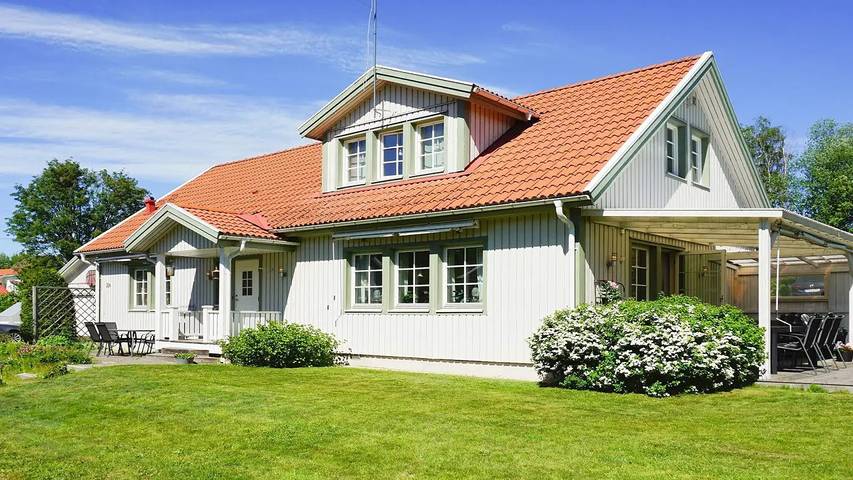 Ferienhaus für 10 Personen, mit Garten