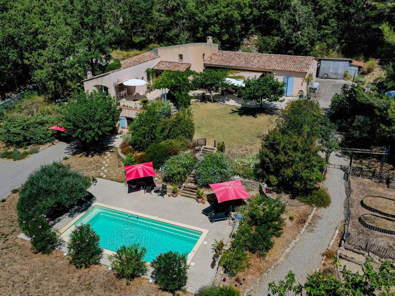 Superbe villa avec piscine & terrasses ombragées in Flayosc, Région de Draguignan