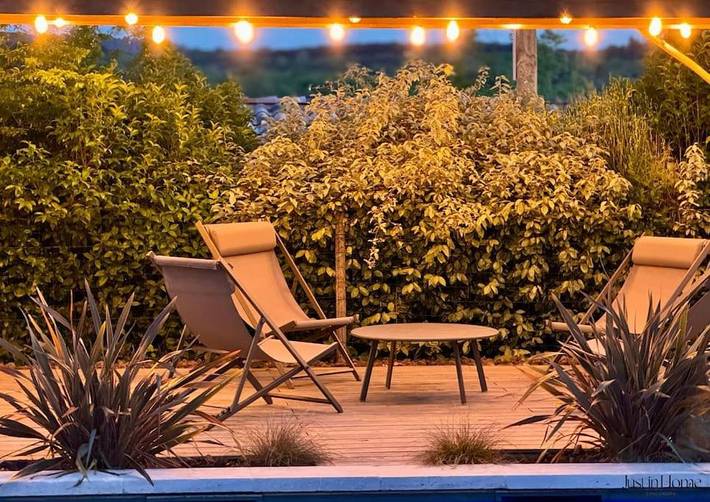 Location de vacances pour 10 personnes, avec piscine et terrasse à Pougnadoresse - 2