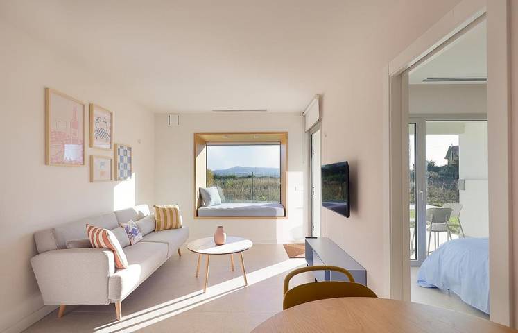 Apartahotel para 5 personas, con jardín, Se admiten mascotas en Costa Verde