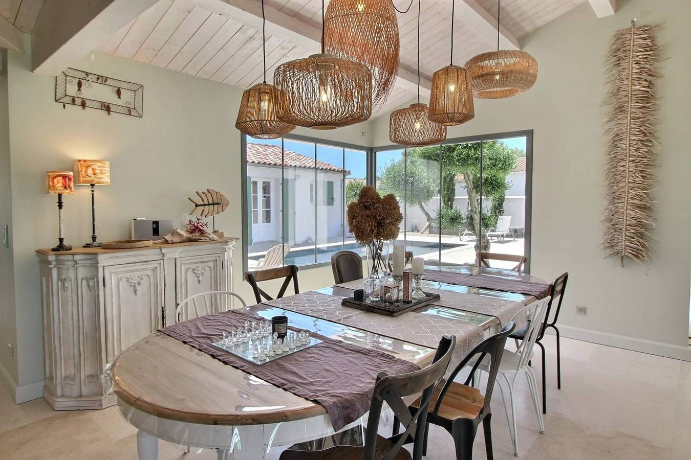 Appartement de vacances entier, Maison neuve avec piscine chauffée in Sainte-Marie-de-Ré, Île de Ré