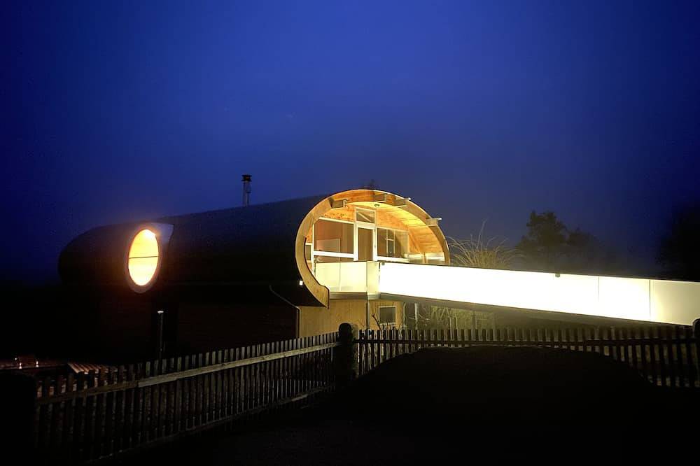 Ufo47 - Nachhaltiges Öko-Holzhaus mit vielen Extras in unberührter Natur in Königsberg in Bayern, Landkreis Haßberge