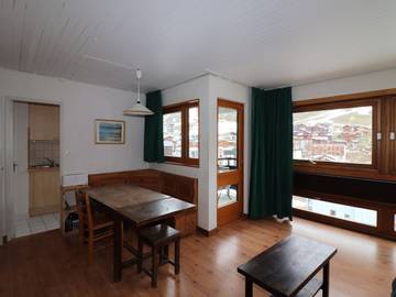 Chalet pour 6 personnes, avec terrasse, animaux acceptés à Tignes