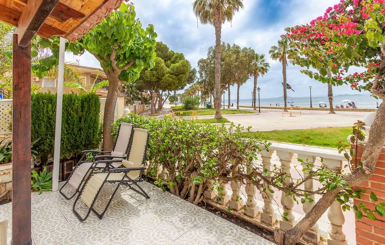 Appartement am Strand mit Terrasse und Parkgarage in Los Narejos, Los Alcázares