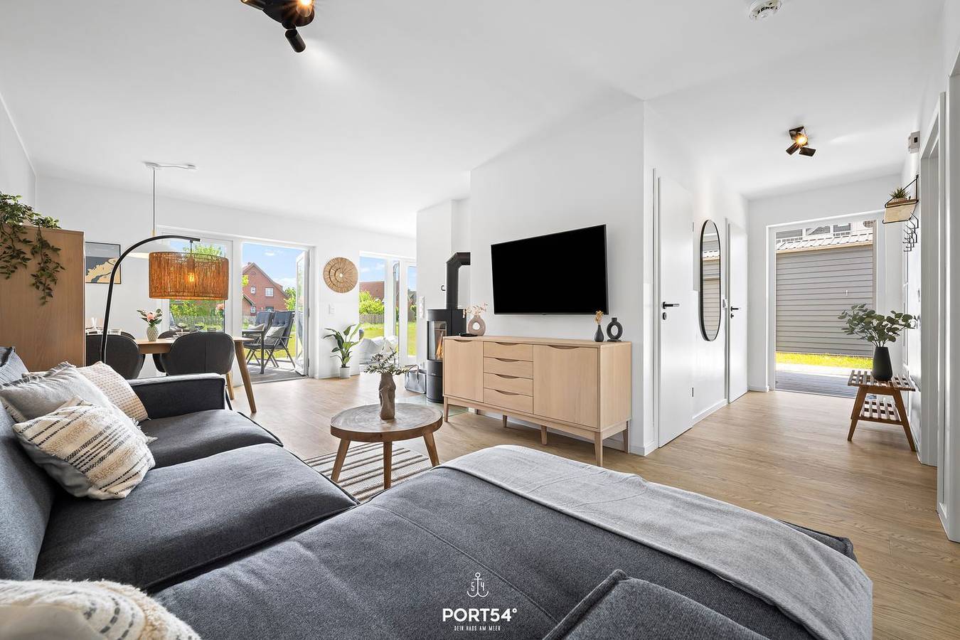 Ganze Wohnung, Beach Bude - barrierearm, Infrarot-Kabine, Kamin, Strand- und Nordseenah in Büsum, Dithmarschen