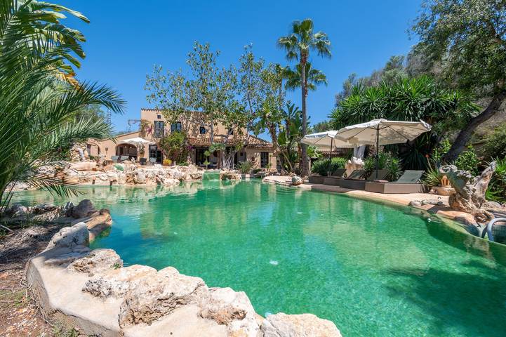 Finca für 10 Personen, mit Whirlpool und Garten in Portopetro - 2