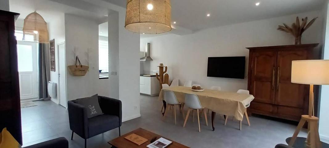 Appartement de vacances pour 8 personnes, avec vue et terrasse