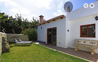 Ferienhaus für 2 Personen, mit Ausblick und Garten in Tazacorte