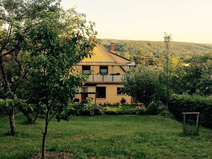 Ferienwohnung für 4 Personen, mit Balkon und Terrasse sowie Garten in Bad Sobernheim