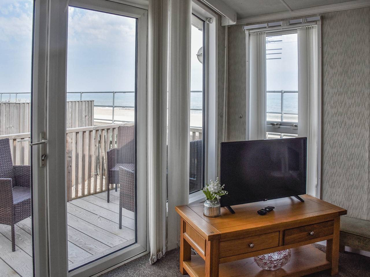 Sandbank in Bacton, Norfolk Coast