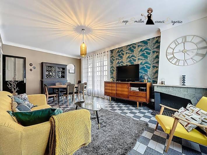 Maison de vacances pour 8 personnes, avec jacuzzi et terrasse