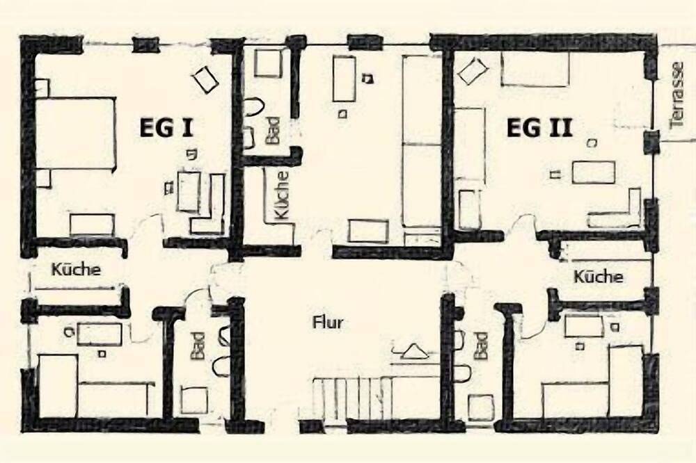 Entire apartment, Heckenrose1 Og Mitte in Norddorf, Amrum