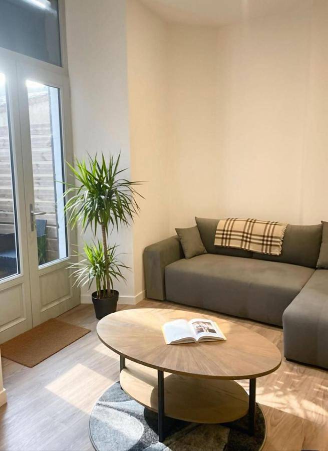 Appartement de vacances pour 5 personnes, avec Balcon ainsi que Terrasse et Vue