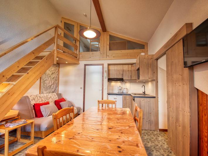 Gîte pour 6 personnes, avec Balcon dans Station de Morillon