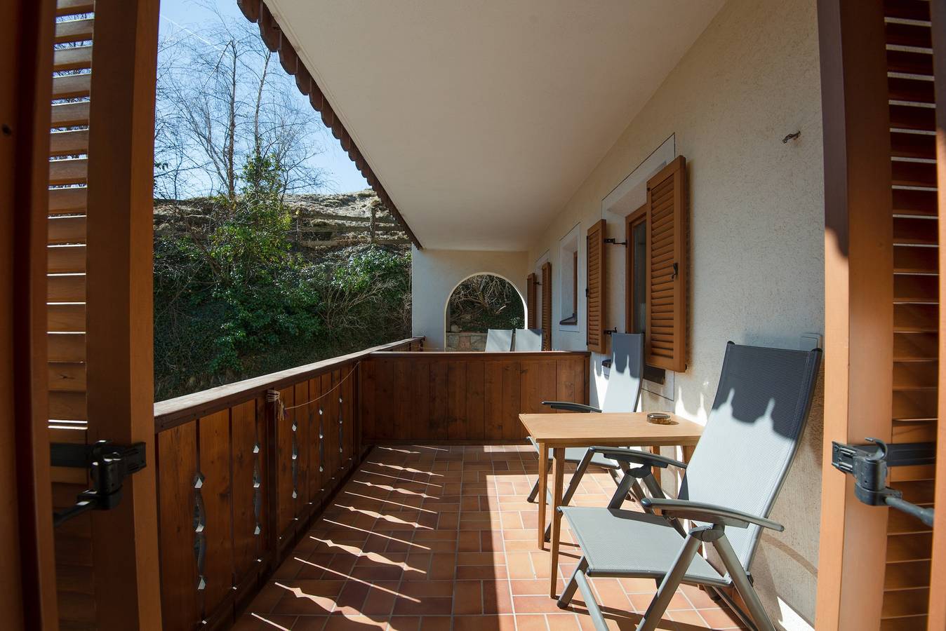 Appartement entier, Appartement 4 "Zur Sonne" avec vue sur montagne, balcon et jardin in Laion, Dolomiti Superski
