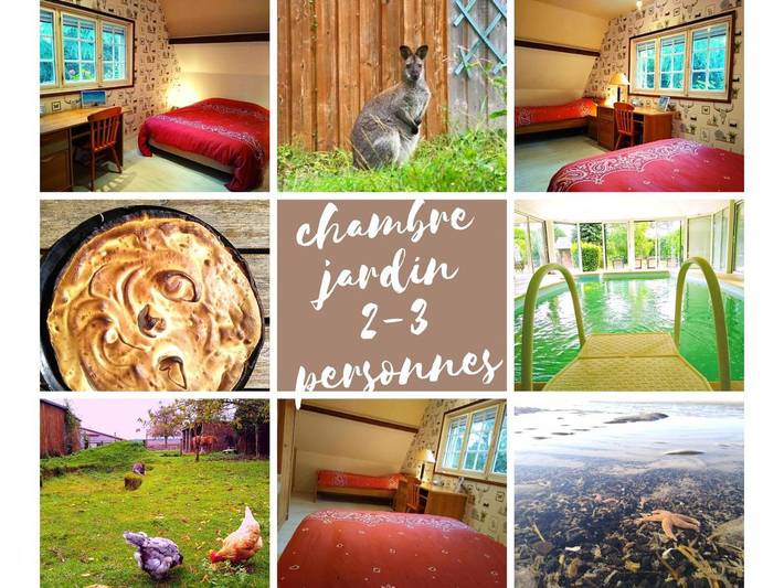 Chambre d’hôte pour 4 personnes, avec vue ainsi que piscine et jardin, animaux acceptés en Seine-Maritime - 2