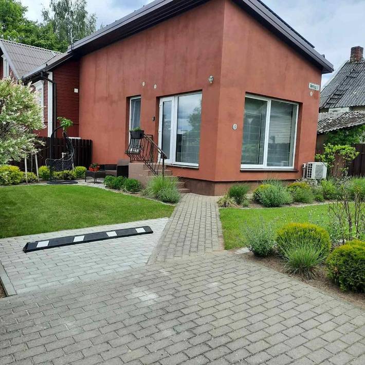 Appartement de vacances pour 2 personnes, avec jardin ainsi que vue et terrasse