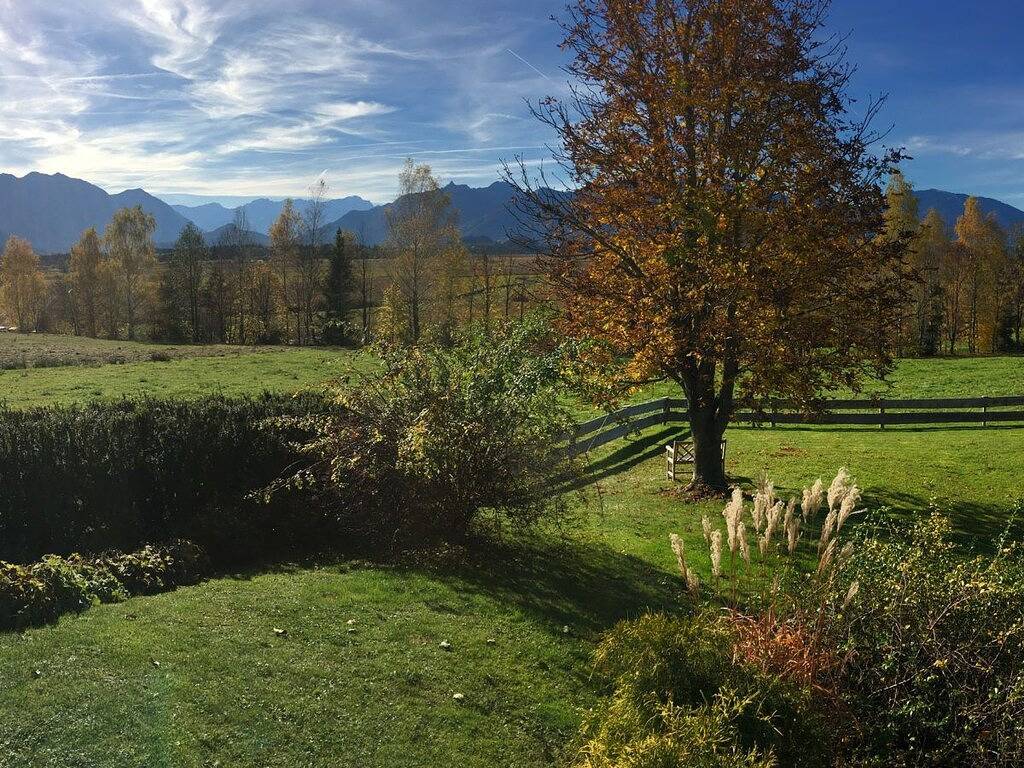 Ferienwohnung mit 2 Schlafzimmer in Murnau am Staffelsee, Das Blaue Land
