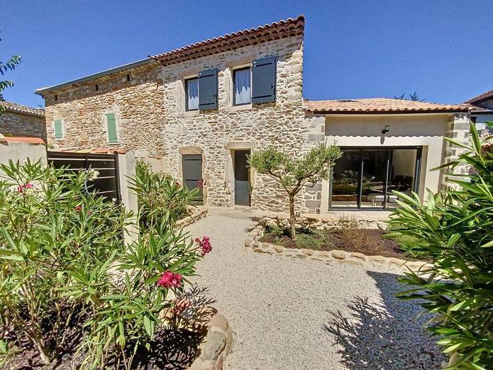 Maison de vacances pour 8 personnes, avec Terrasse ainsi que Jardin et Piscine