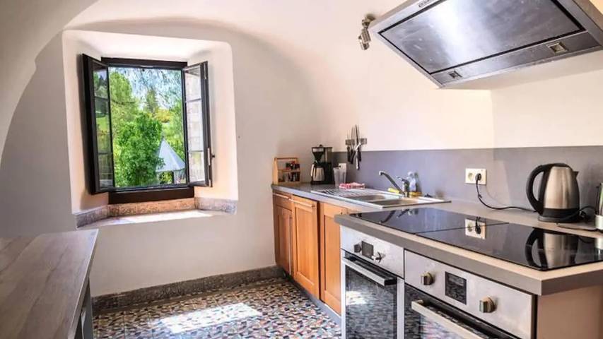 Gîte pour 11 personnes, avec Terrasse et Jardin ainsi que Piscine et Sauna à Saint-Amans - 4