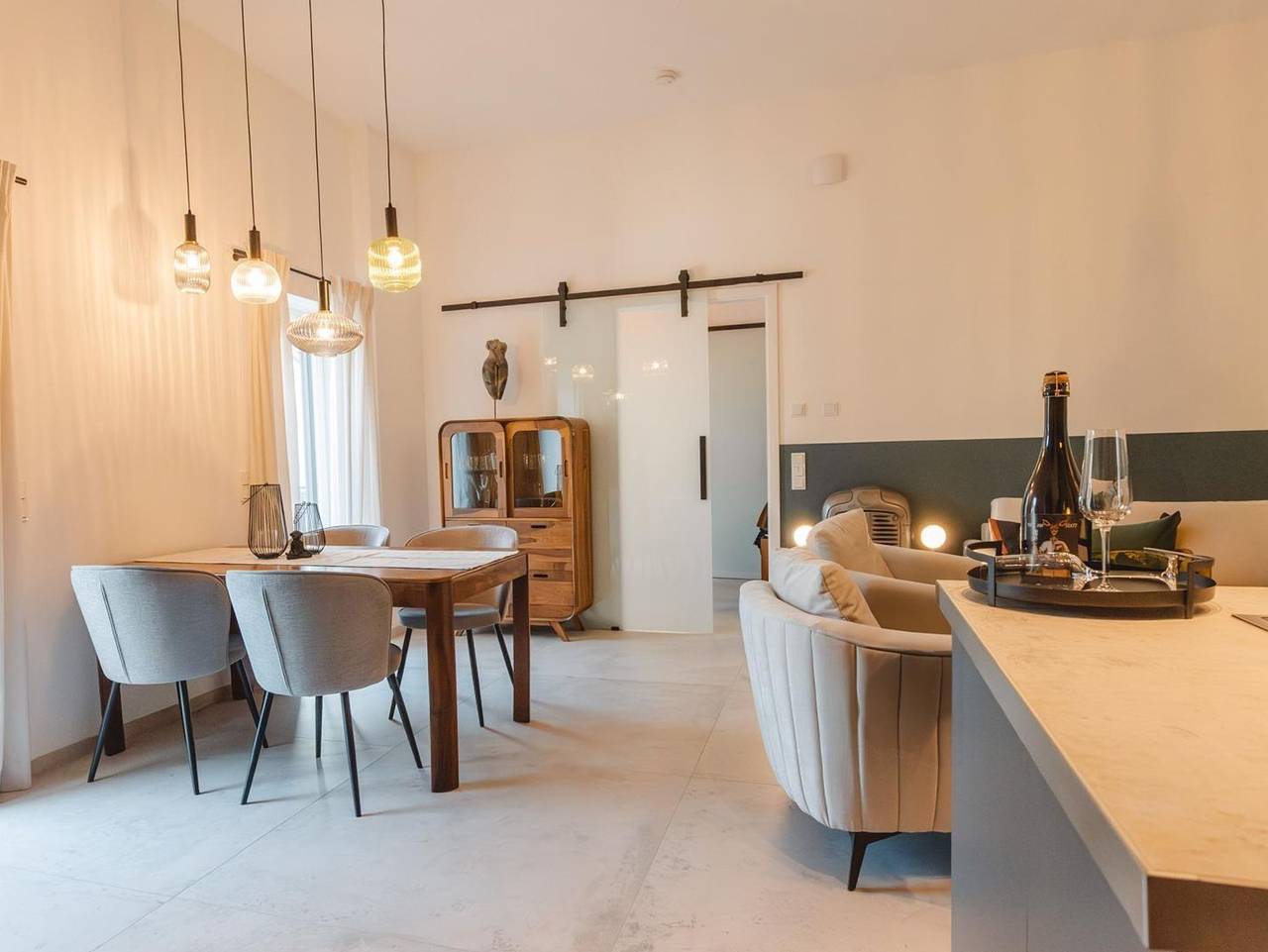 Ferienhaus Quartier - Ruwerliebe - Ferienhaus, Dusche, Wc, 1 Schlafraum in Mertesdorf, Moseleifel