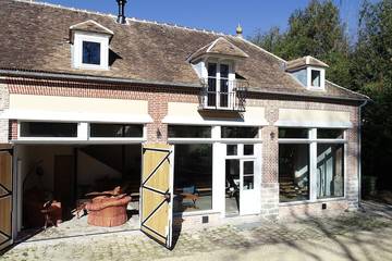 Location de vacances pour 6 personnes, avec balcon et jardin dans Voulx